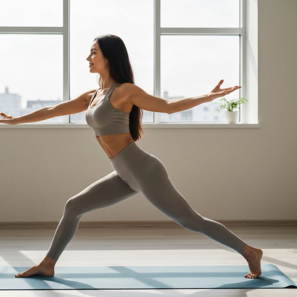 Person starting new healthy routine